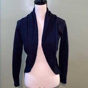Navy blue cardigan